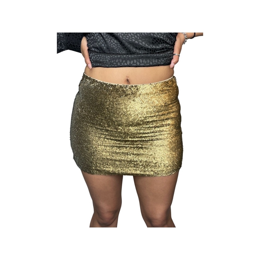 Haute hippy sequence skirt